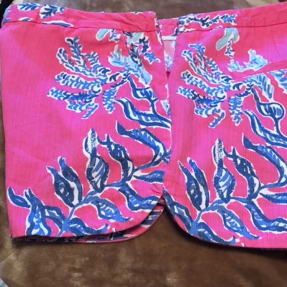 Lilly Pulitzer Pants - Lily Pulitzer Side Zip Shorts
